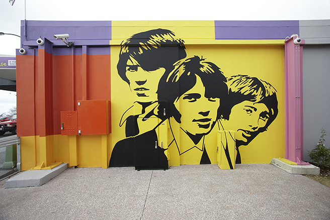 Bee Gees Way, Redcliffe Painted Mural