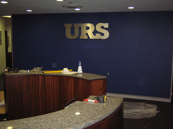 URS Interior Office Signage